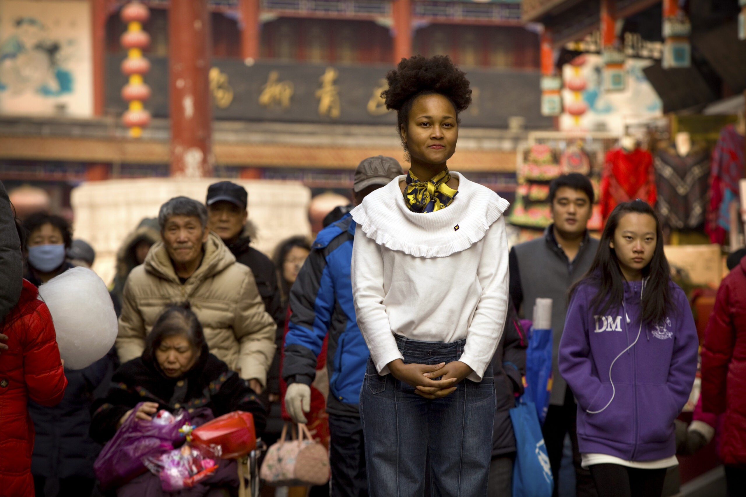 Kelicia Hollis, who earned a master’s degree in higher education at U-M, is using her Fulbright grant to research how Chinese students prepare to study abroad.