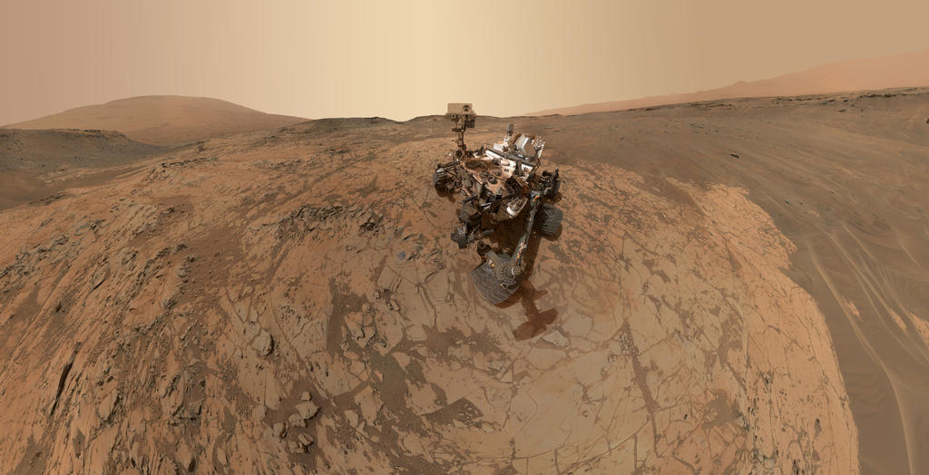 Mars Science Laboratory on Mars. Image credit: NASA