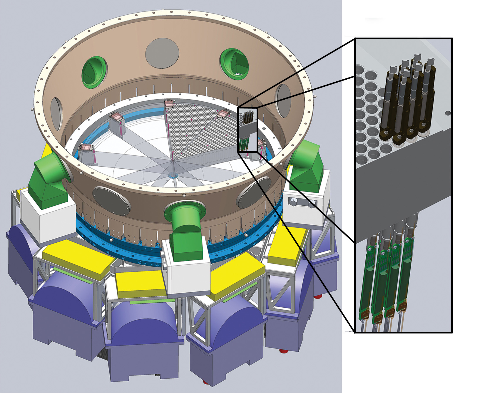 As part of the Dark Energy Spectroscopic Instrument team, University of Michigan researchers will build a unique system that will position 5,000 optical fibers on individual galaxies.