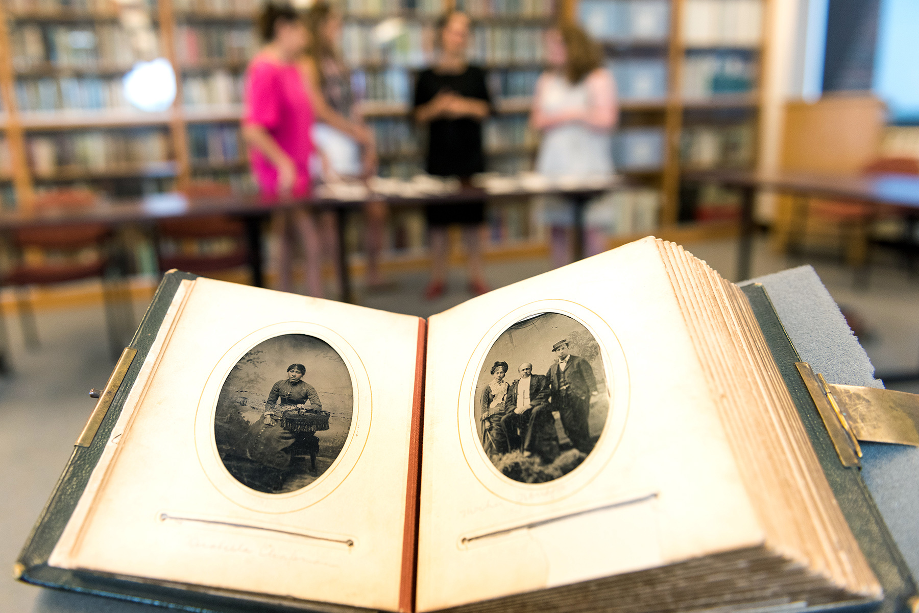 Arabella Chapman photo album. Courtesy the University of Michigan William L. Clements Library. Image credit: Daryl Marshke