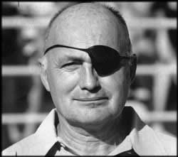 Buck Dawson with an eye patch.