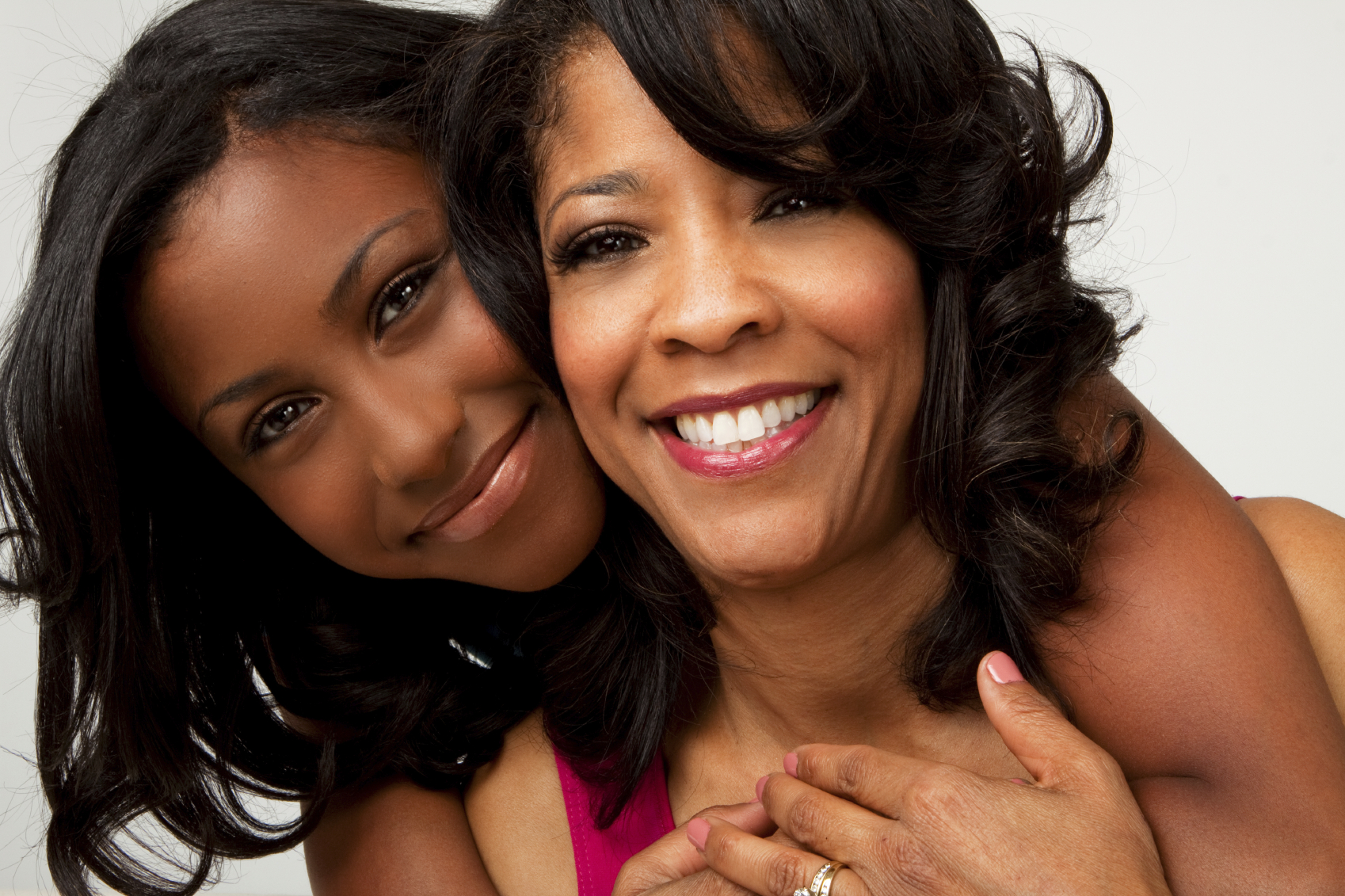Mother and daughter. (stock image)