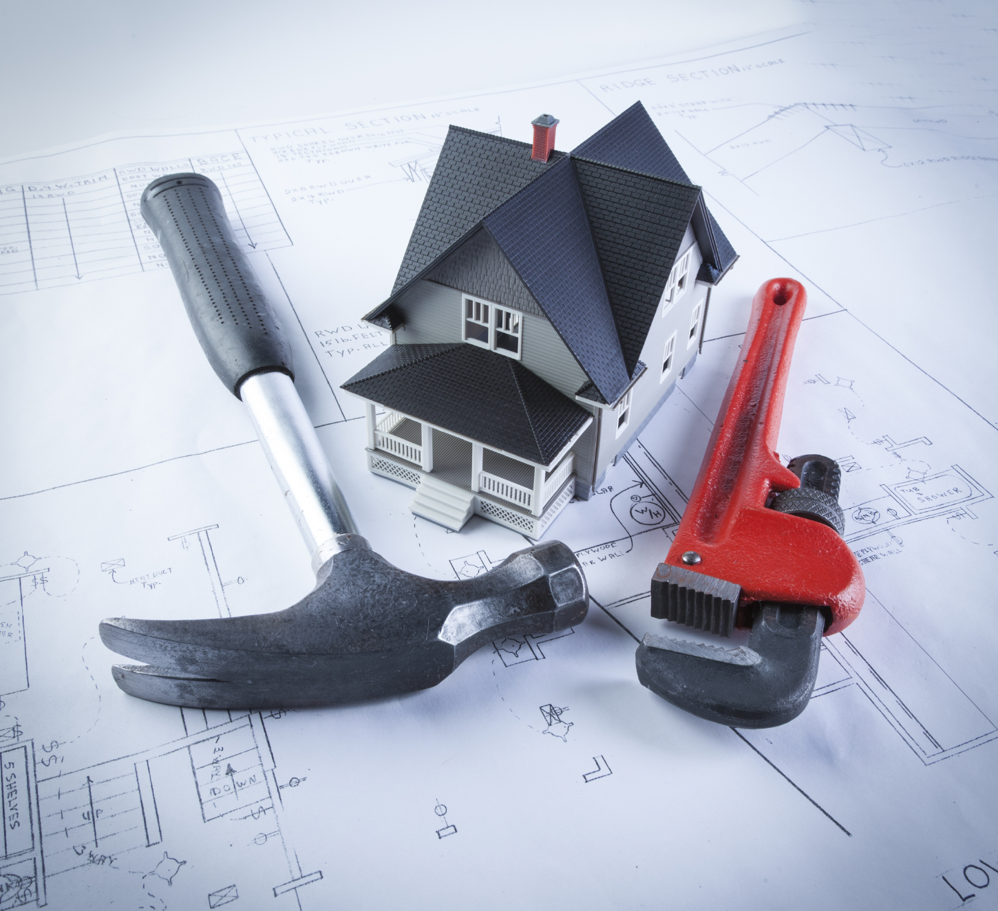 Home repair and improvement. (stock image)