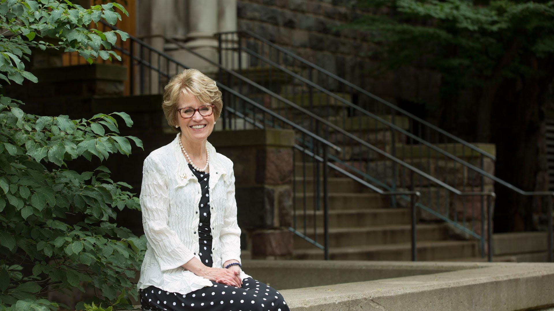 Mary Sue Coleman.