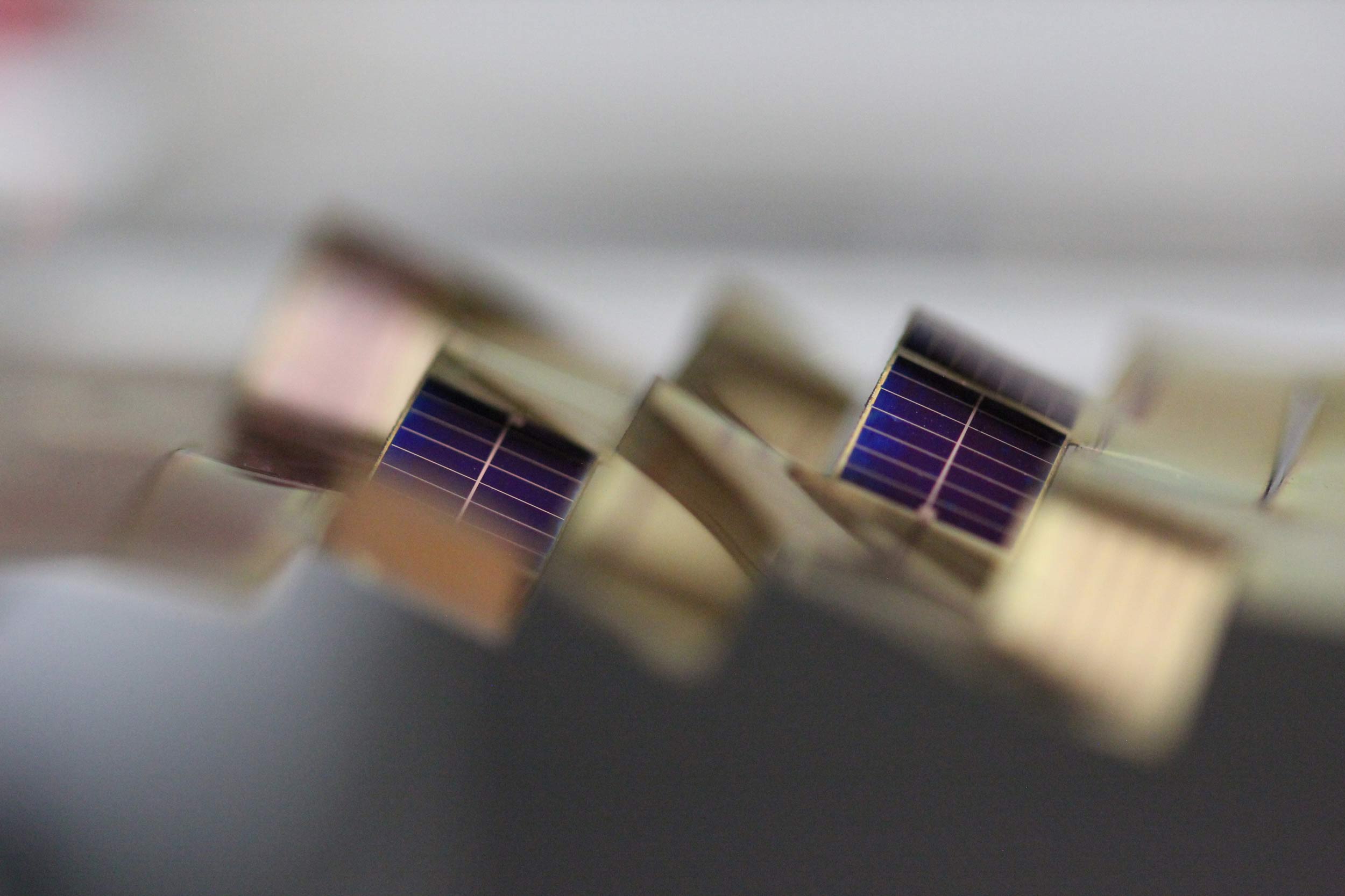 A second view of the solar cells. Image credit: Aaron Lamoureux