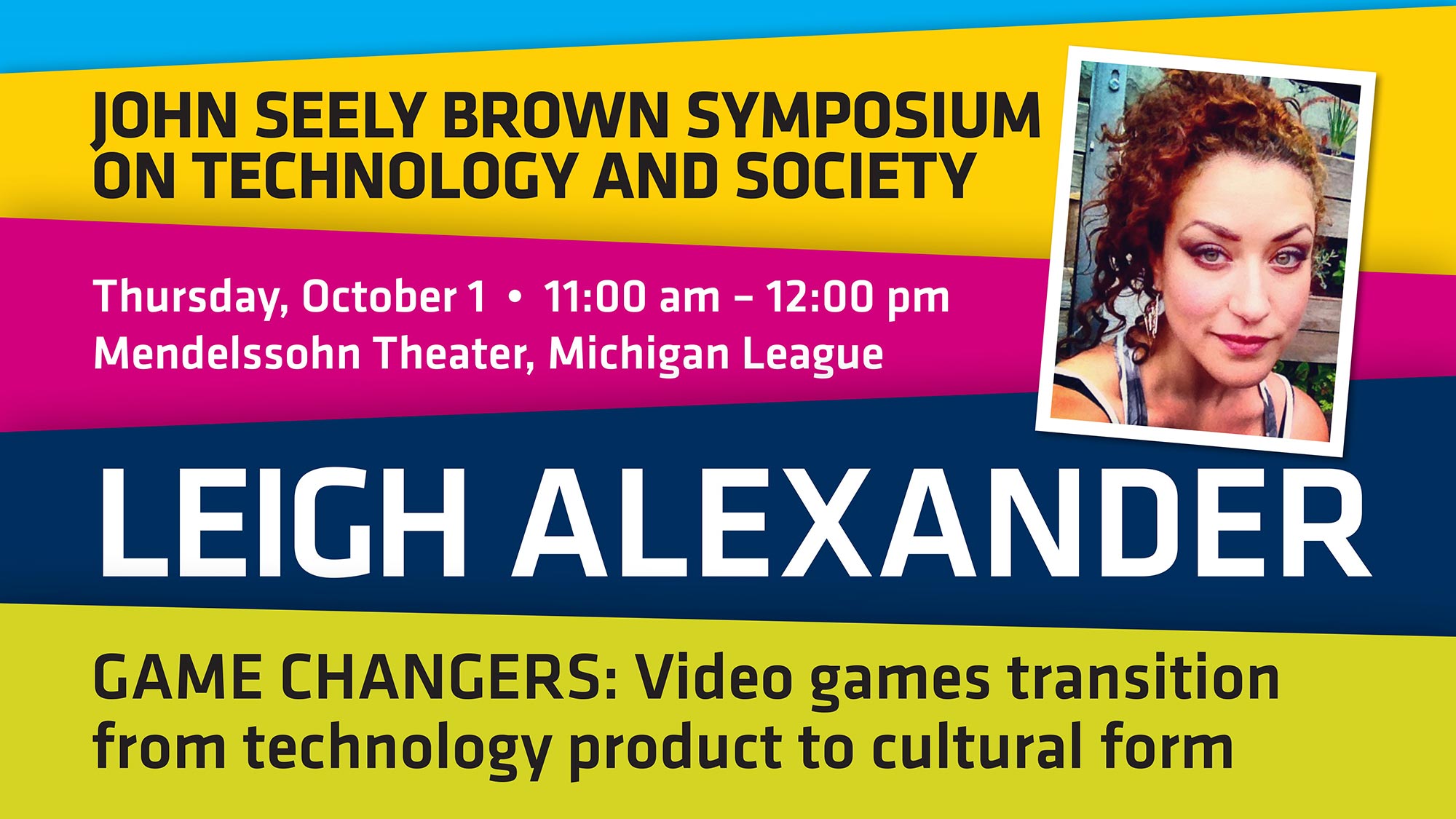 Tech symposium features gaming journalist Leigh Alexander