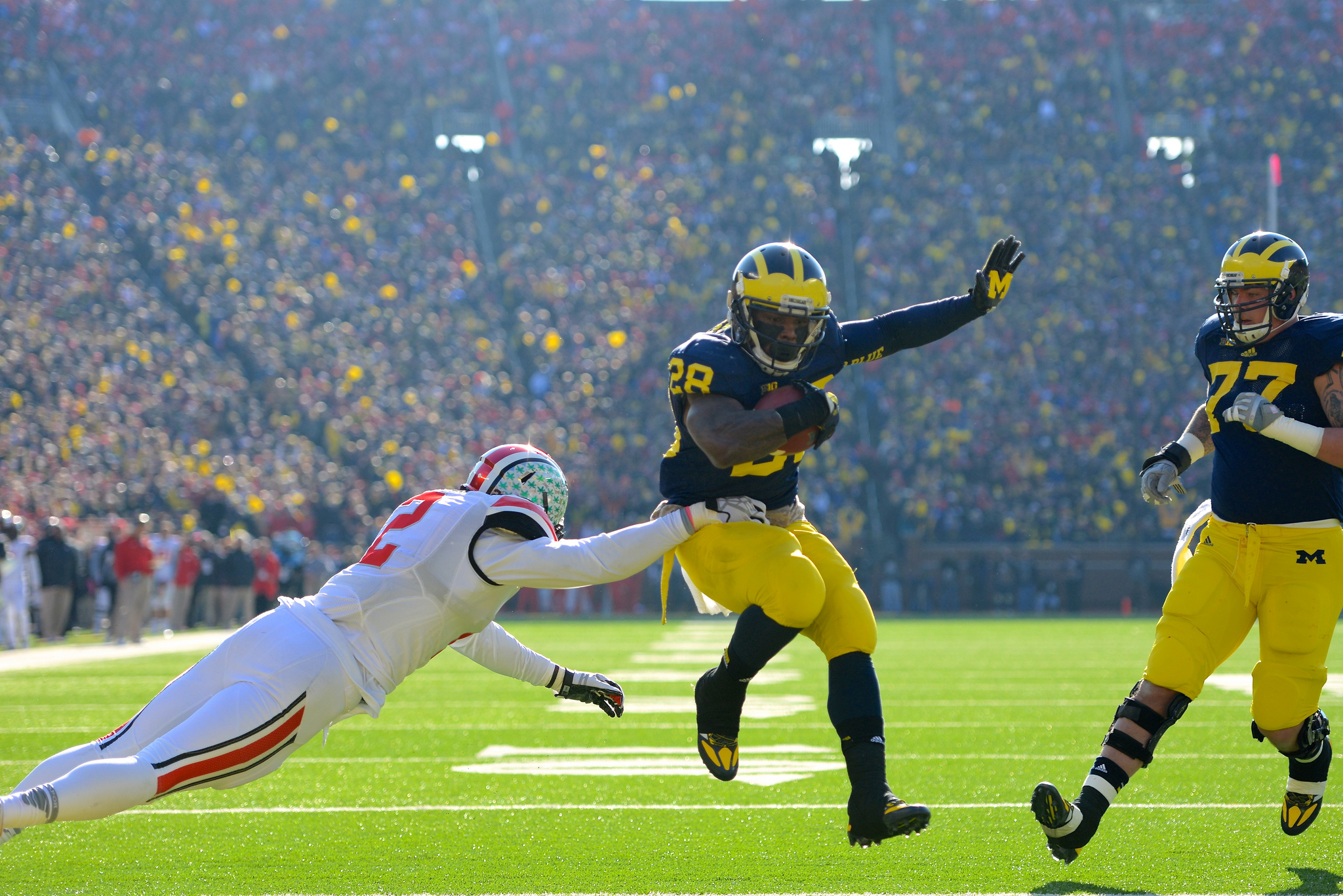 University of Michigan vs Ohio State University on November 30, 2013. Image credit: MGoBlog