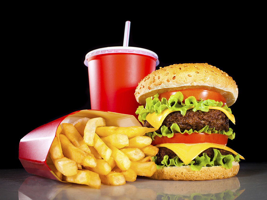 A fast food meal. Image credit: Thinkstock
