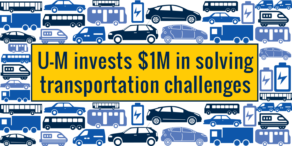 U-M invests $1M in solving transportation challenges. Image credit: Alex Nowlin