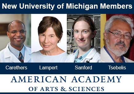 Four U-M faculty elected to American Academy of Arts and Sciences