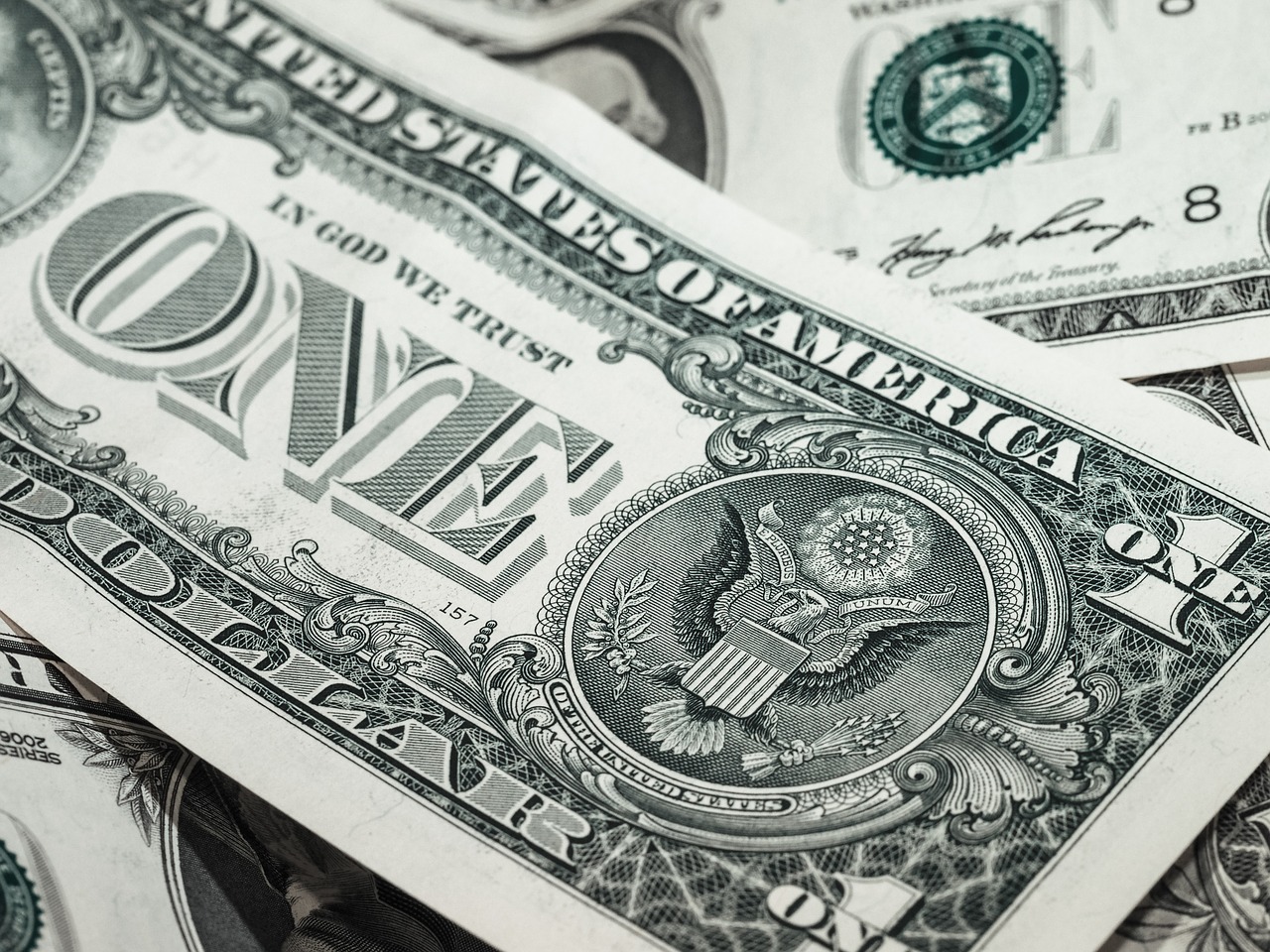 A dollar bill. (stock image via pixabay.com)