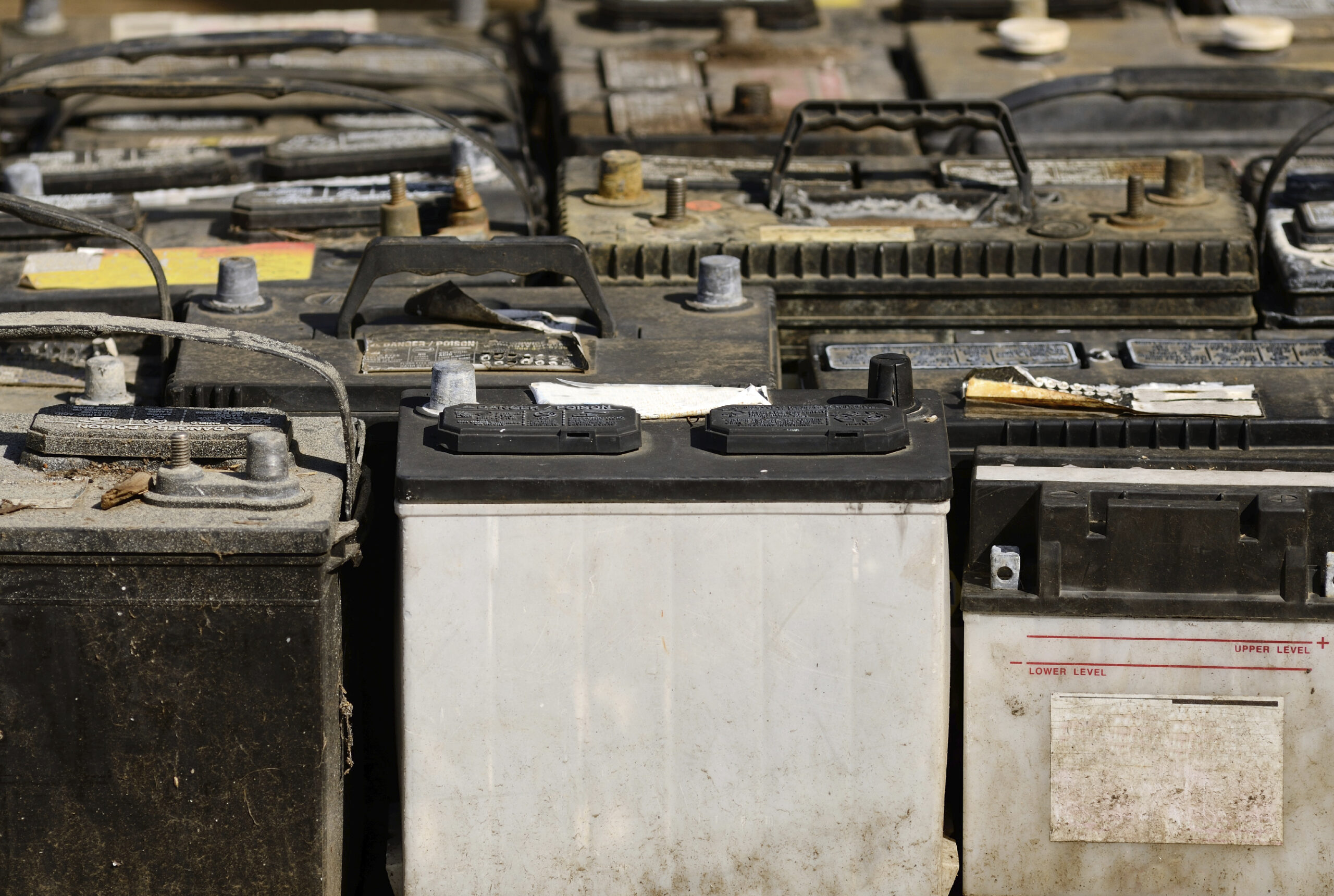 Old batteries. (stock image)