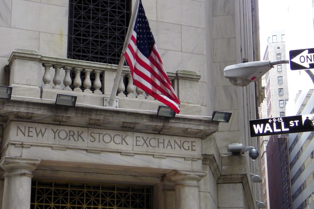 New York Stock Exchange. Image credit: Flickr.com user Alan Kotok