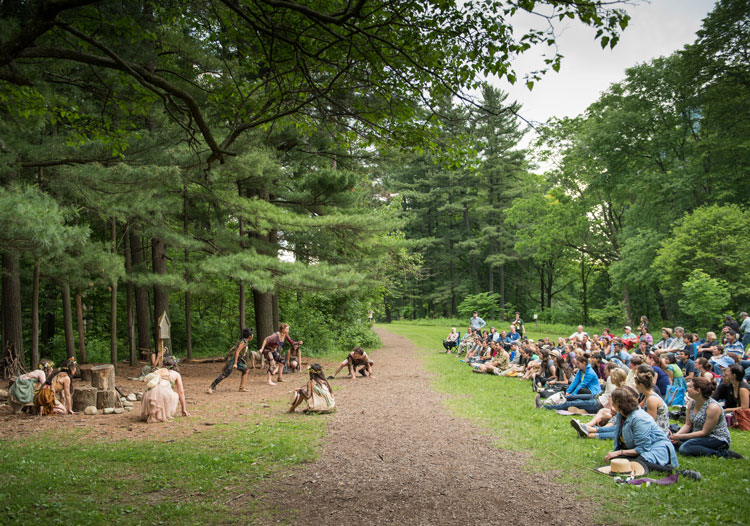 "A Midsummer Night’s Dream” for Shakespeare in the Arb in 2015. Image credit: Scott Soderberg, courtesy Michigan Photography