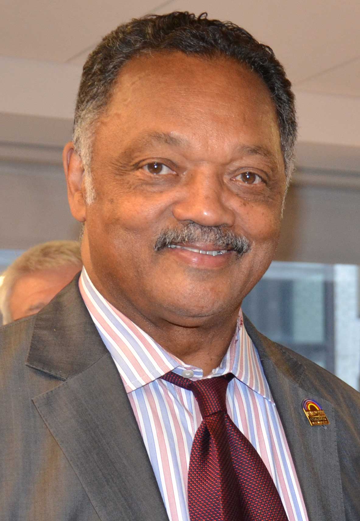 AFGE leaders and staffers meet with the Rev. Jesse Jackson to discuss coalition building.