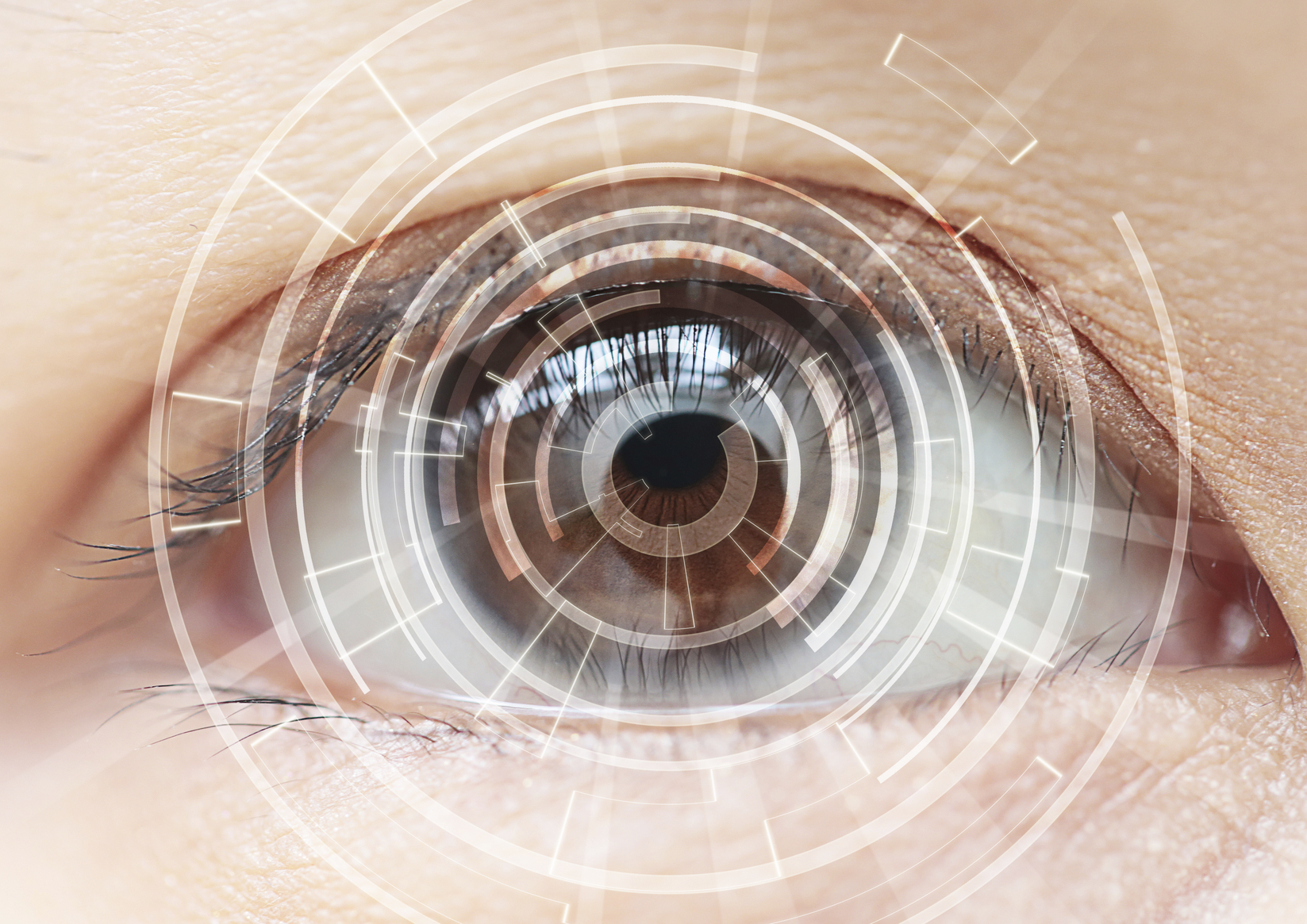 Close-up of an eye. (stock image)