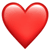 Heart emoji