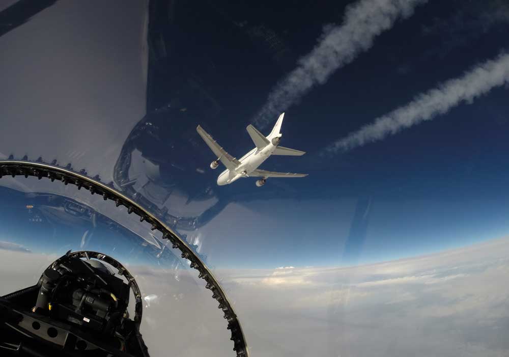 NASA’s Cyclone Global Navigation Satellite System mission, or CYGNSS. Image Credit: NASA/Lori Losey. 