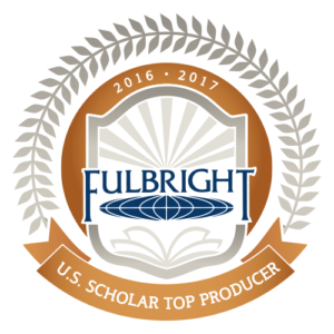 Fulbright award for top U.S. scholar producer.