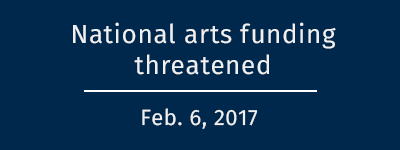 National arts funding threatened
