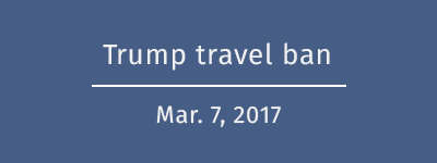 Trump's new travel ban