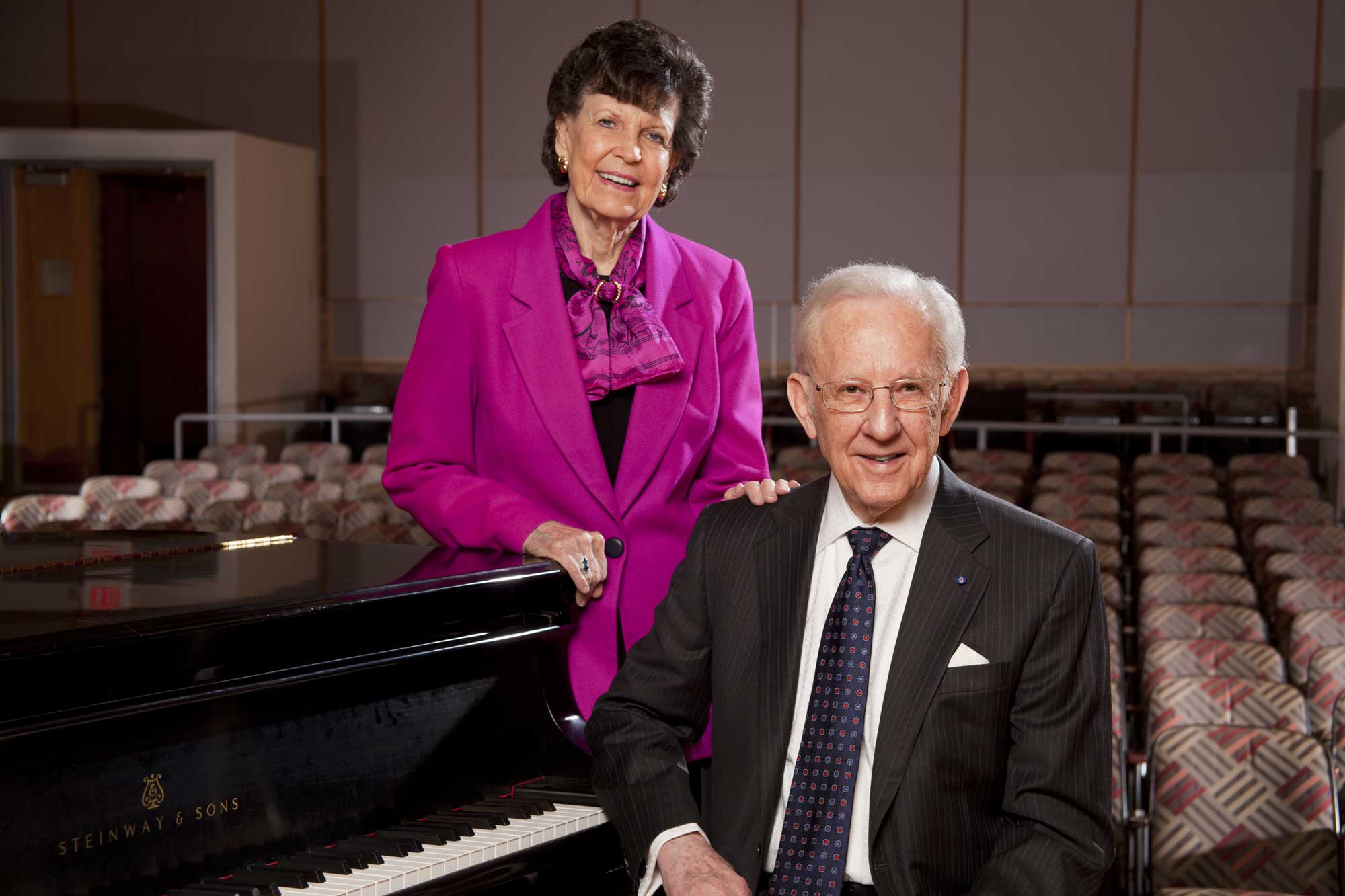 William and Delores Brehm’s gift propels the U-M School of Music, Theatre & Dance  beyond its Victors for Michigan campaign goal of $90 million. Image credit: Mark Mastropietro