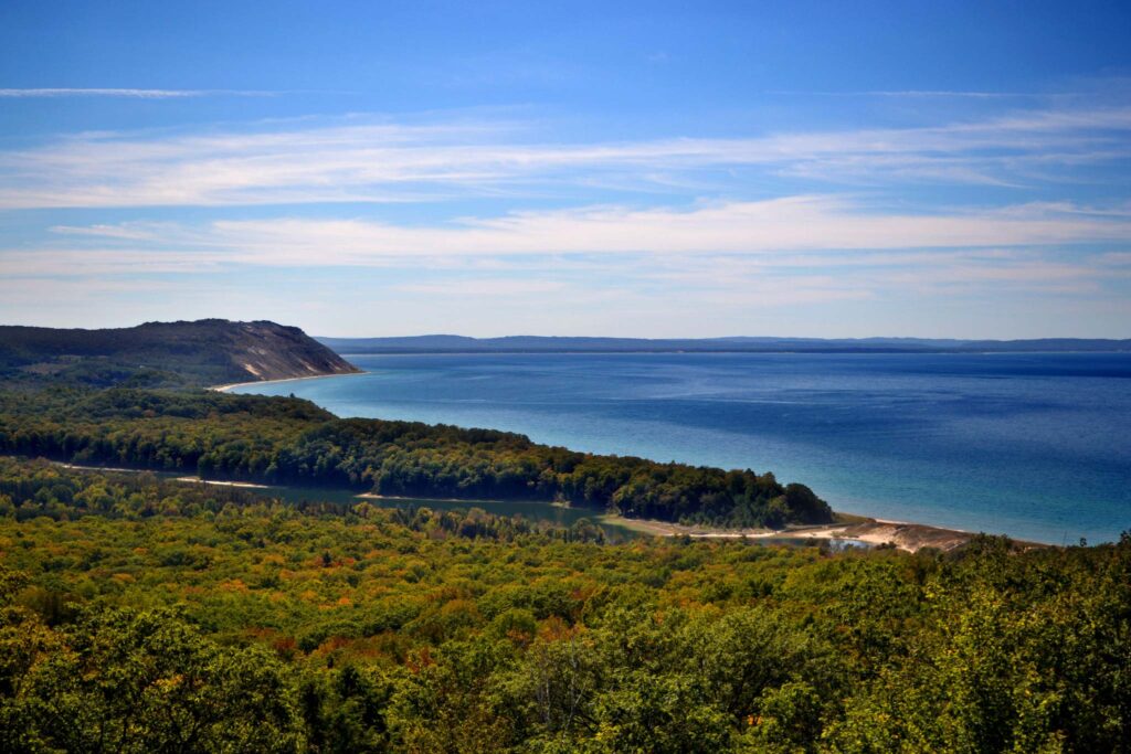 Sleeping Bear Dunes National Lakeshore. Image credit: Todd Marsee, Michigan Sea Grant