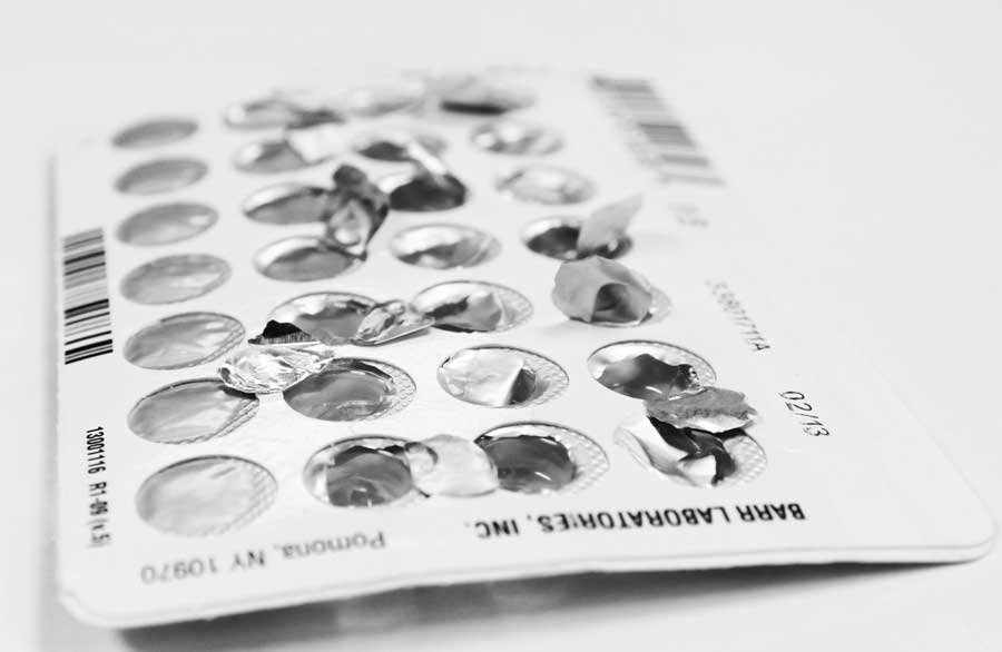 Birth control pack. (stock image)
