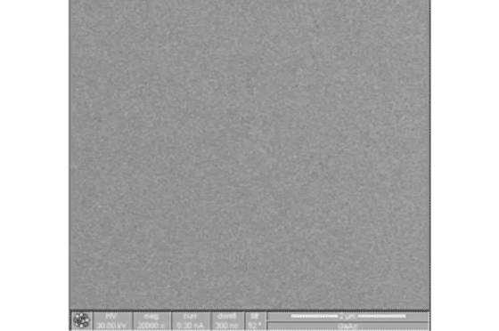 Gallium arsenide nanoparticles forming on the surface of a semiconductor. Image courtesy: Rachel S. Goldman