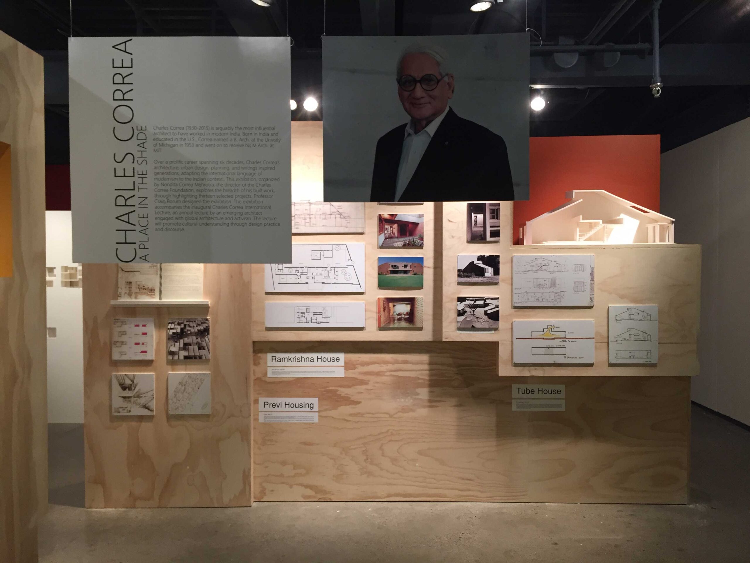 A Place in the Shade: Selected Projects by Charles Correa” is  exhibition featuring 13 projects from six decades of work. It runs at the Taubman College  Gallery runs through Sept. 22. Image credit: Run Yu