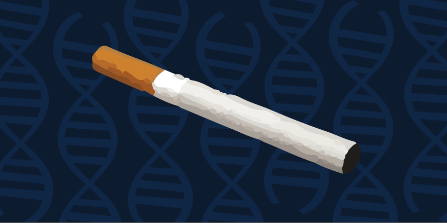 Illustration of a cigarette. Illustration credit: Kaitlyn Beukema