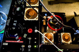 Overhead view of the prototype.
