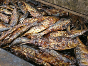 Smoked Fish in Ghana. Image credit: Mandira Banerjee
