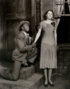 John Bubbles (Sportin’ Life) and Anne Brown (Bess), 1935. Image credit: Ira & Leonore Gershwin Trusts