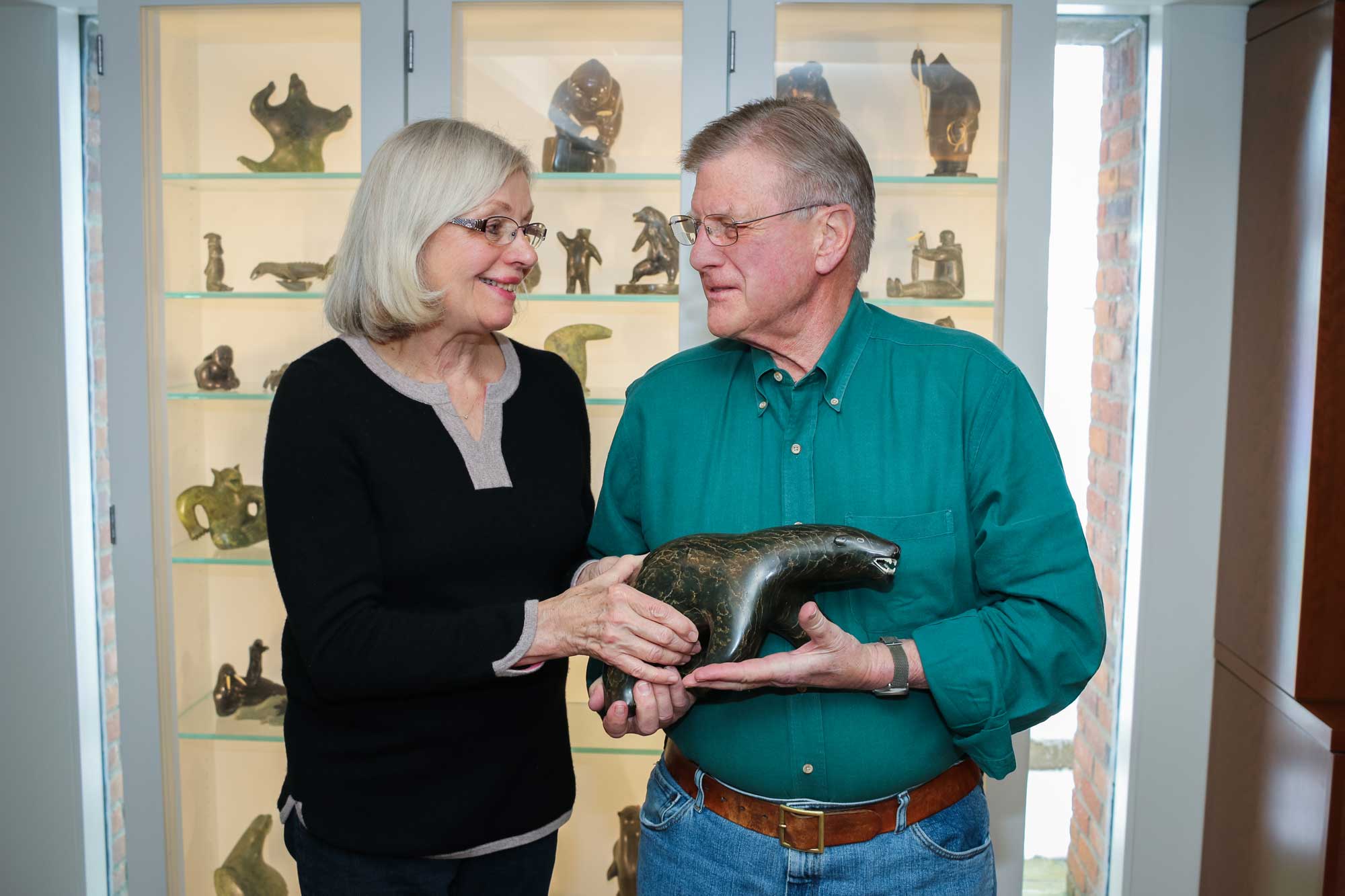 Kathy and Philip Power. Image courtesy: UMMA