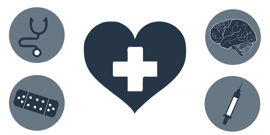 Symbols for physical and mental health