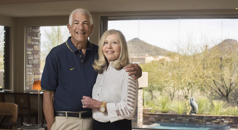 Richard and Susan Rogel.