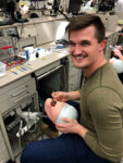 Dental student John Misch