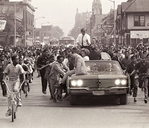 RFK in Detroit, May 15, 1968. (Image credit: Andrew Sacks.)