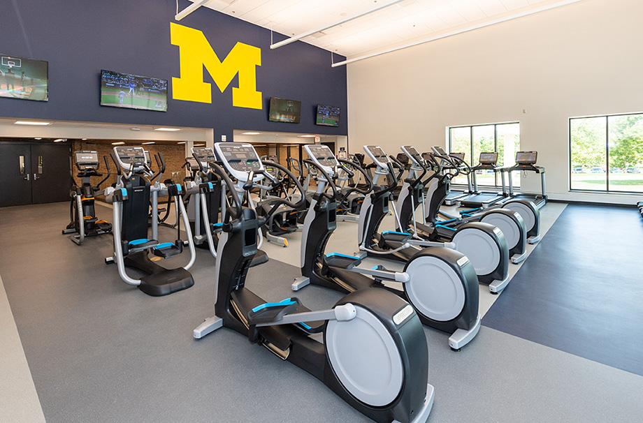 Photo of exercise equipment at the NCRB