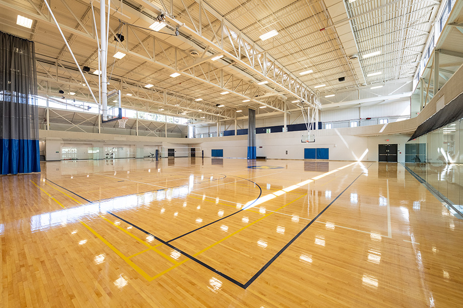 Photo of a gym at the NCRB