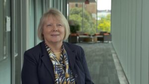 University of Michigan School of Nursing professor Marjorie C. McCullagh researches ways to encourage farmers to use hearing protection and avoid hearing loss. Image credit: Michigan Photography