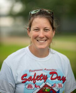Stefanie Bruce's children are learning about hearing protection through U-M's Hearing Heroes program for farm and rural youth. Image credit: Michigan Photography