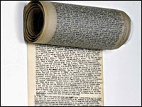 Kerouac scroll