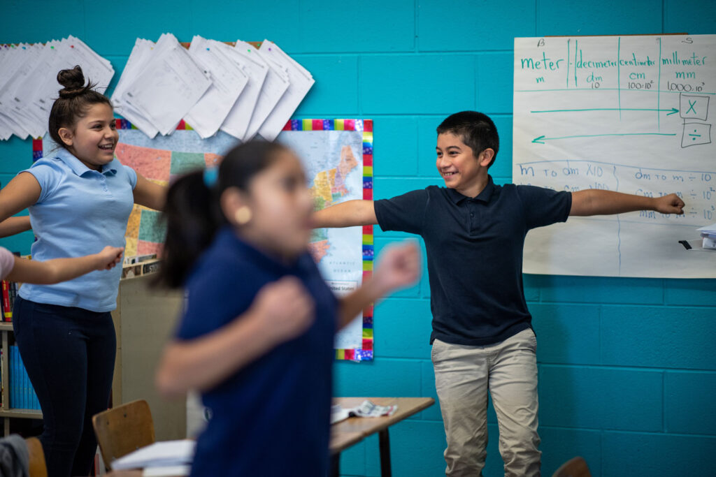 The InPACT approach can help kids burn an extra 70-100 calories a day. Image credit: Michigan Photography