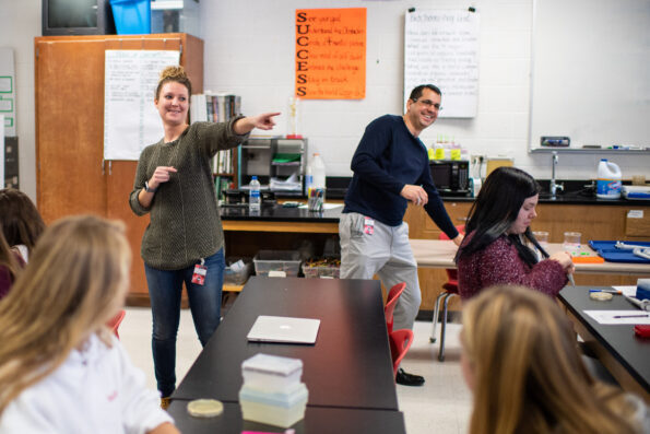 “What is most important is to see other students succeed,” says PhD candidate Taylor Nye.