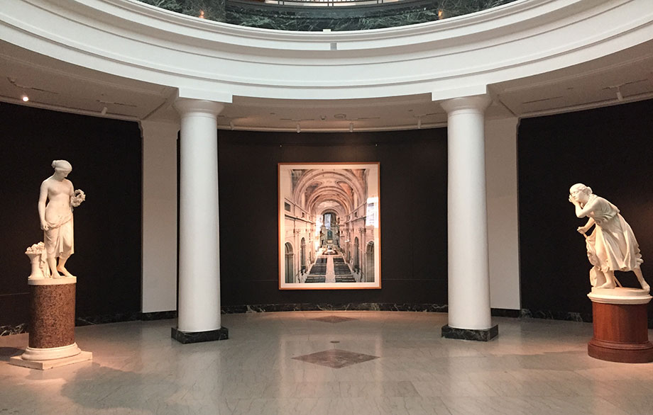 Photo of the new installation at the U-M Museum of Art