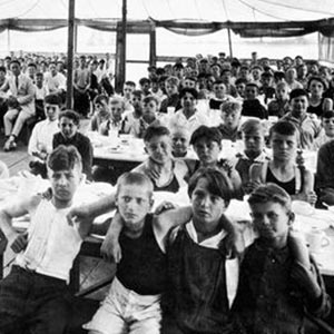 Campers, circa 1923. (Image: Ann Arbor District Library.)