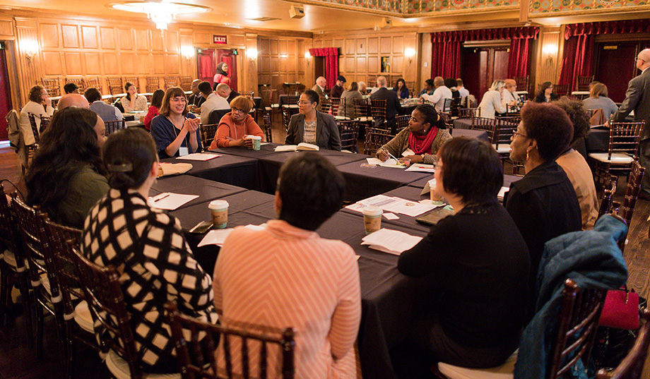 Photo of group discussion at um3detroit
