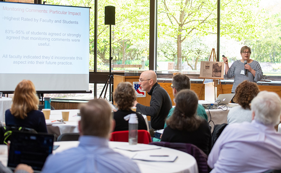 Photo of a breakout session